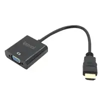 iggual Adaptador HDMI a VGA + audio (3.5 mm)