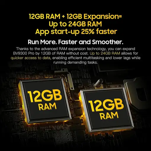 Blackview Smartphone BV9300 Pro 15080 mAh 12/256 Green