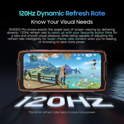 Blackview Smartphone BV9300 Pro 15080 mAh 12/256 Green