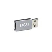 DCU Advance Tecnologic 30402060 cambiador de género para cable USB A USB C Gris