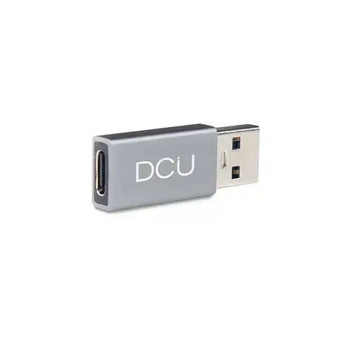 DCU Advance Tecnologic 30402060 cambiador de género para cable USB A USB C Gris