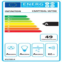 Infiniton CMPTRAL-WT90 De pared Blanco A 800 m³/h