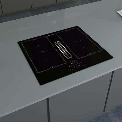 CATA AS 600 De superficie Negro 580 m³/h