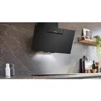 Siemens iQ300 LC87KFN60 campana De pared Negro 427 m³/h