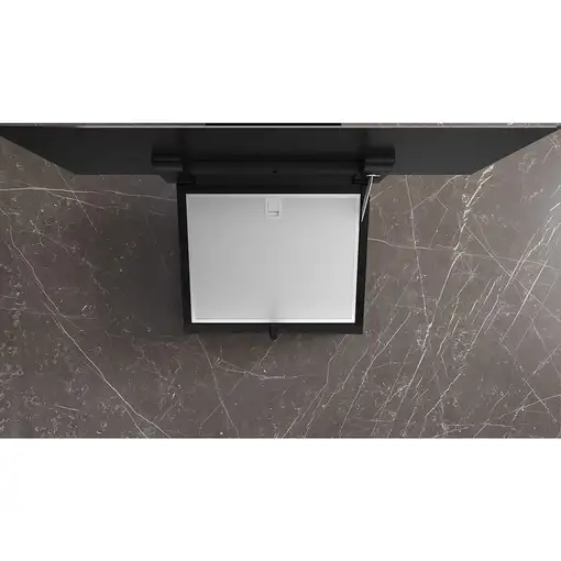 Siemens iQ300 LC87KFN60 campana De pared Negro 427 m³/h