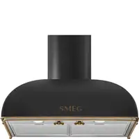 Smeg KS59AOE2 campana De pared Antracita 522 m³/h Smeg KS59AOE2 campana De pared Antracita 522 m³/h