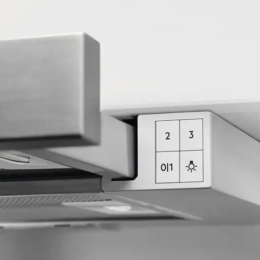 AEG DPB3632S Semintegrada (extraíble) Acero inoxidable 410 m³/h