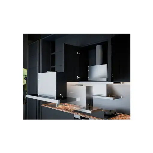 AEG DPB3632S Semintegrada (extraíble) Acero inoxidable 410 m³/h