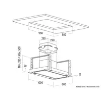 CATA Sirin 1000 GWH De techo Blanco A 850 m³/h