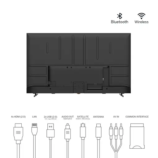 Thomson 65UA5S13 Televisor 165,1 cm (65\) 4K Ultra HD Smart TV Wifi Negro