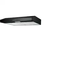 Mepamsa Brisa Plus 60 Telescópica o extraplana Negro 180 m³/h