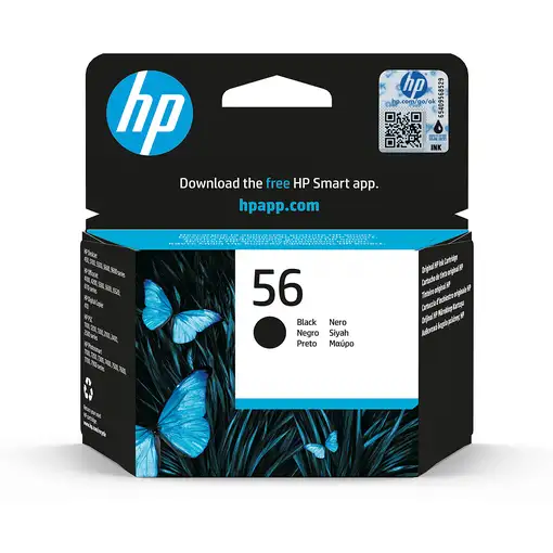 HP Cartucho de tinta original 56 negro