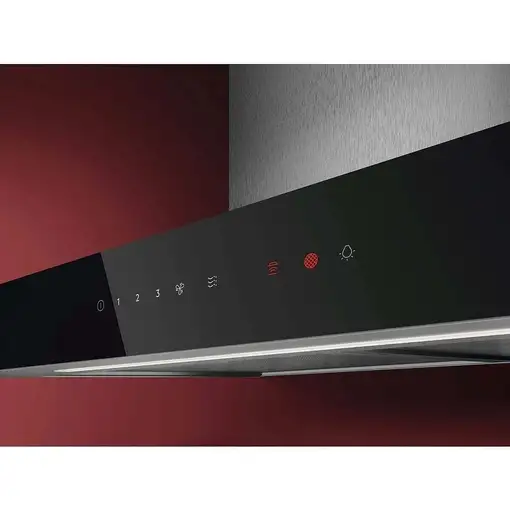 AEG GB67D91HL De pared Negro, Acero inoxidable 600 m³/h