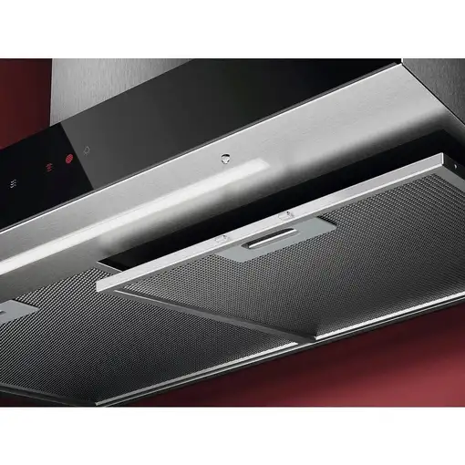 AEG GB67D91HL De pared Negro, Acero inoxidable 600 m³/h