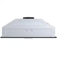 Corbero CCSF5222GFN campana Encastrada Negro, Acero inoxidable 300 m³/h