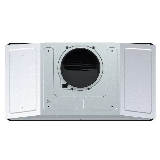 Corbero CCSF5222GFN campana Encastrada Negro, Acero inoxidable 300 m³/h