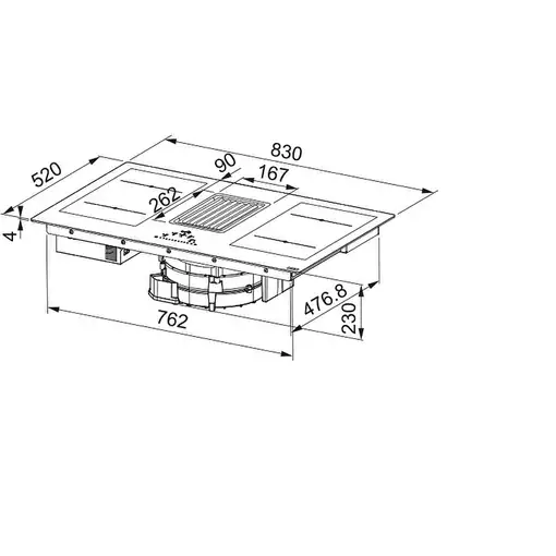 Mepamsa Indu Pro Negro 505 m³/h