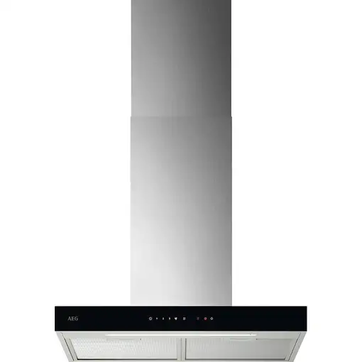 AEG GB67D61HL De pared Negro, Acero inoxidable 600 m³/h