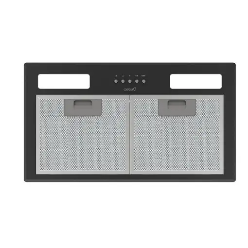 CATA 02030408 campana De pared Negro, Acero inoxidable C 645 m³/h