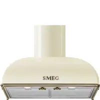 Smeg KS59POE2 campana De pared Crema de color 522 m³/h