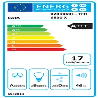 CATA TFH 6830 X De pared Acero inoxidable A+++ 795 m³/h