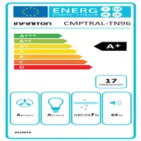 Infiniton CMPTRAL-TN96 De pared Negro 730 m³/h