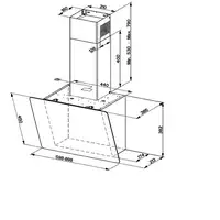 Mepamsa Linea 60 De pared Negro C 560 m³/h