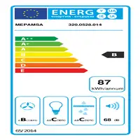 Mepamsa Gavia 90 De pared Acero inoxidable 740 m³/h Mepamsa Gavia 90 De pared Acero inoxidable 740 m³/h