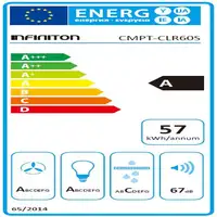 Infiniton CMPT-CLR60S Acero inoxidable