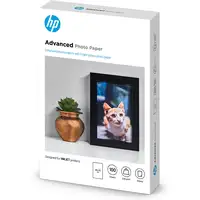 HP Papel fotográfico Advanced, brillante, 250 g/m2, 10 x 15 cm (101 x 152 mm), 100