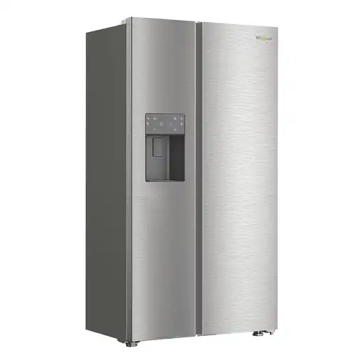 Whirlpool WHG26574WX5E nevera puerta lado a lado Independiente 578 L D Acero inox