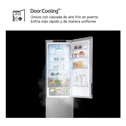 Nevera y congelador Independiente 277 L Acero inoxidable GBV22NCDPY LG