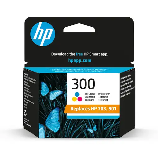 HP Cartucho de tinta original 300 Tri-color