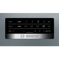 Nevera y congelador Independiente 368 L Acero inoxidable 66644 KGN39XIEA BOSCH